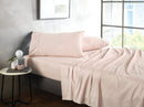 500TC Cotton Sateen Fitted Sheet - Angel