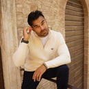 1/4 Zip Knit - Cream