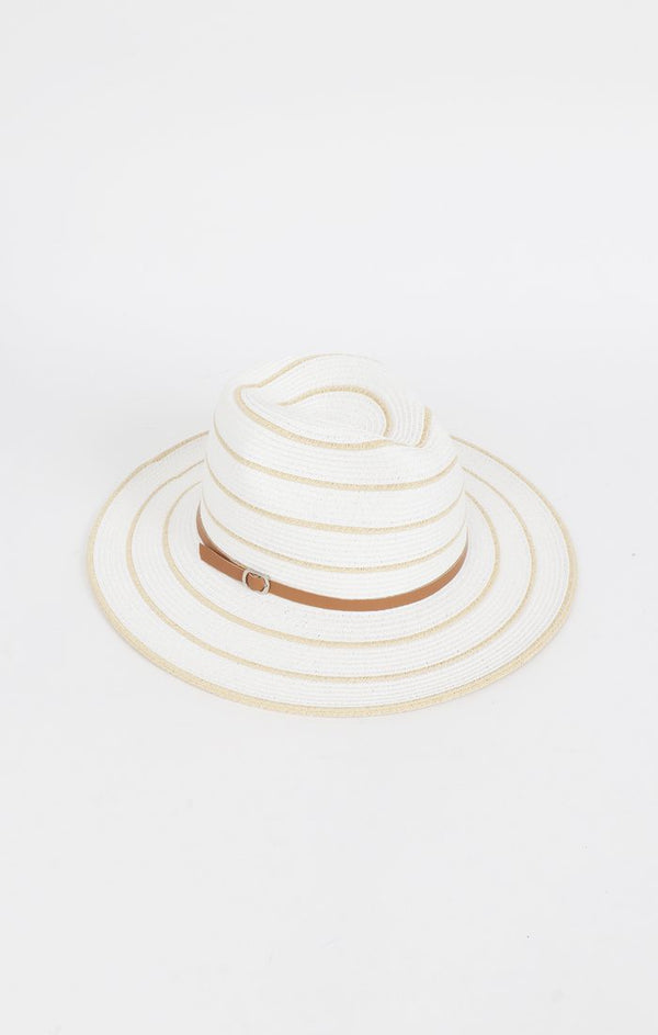 Cruise Hat - White/Natural