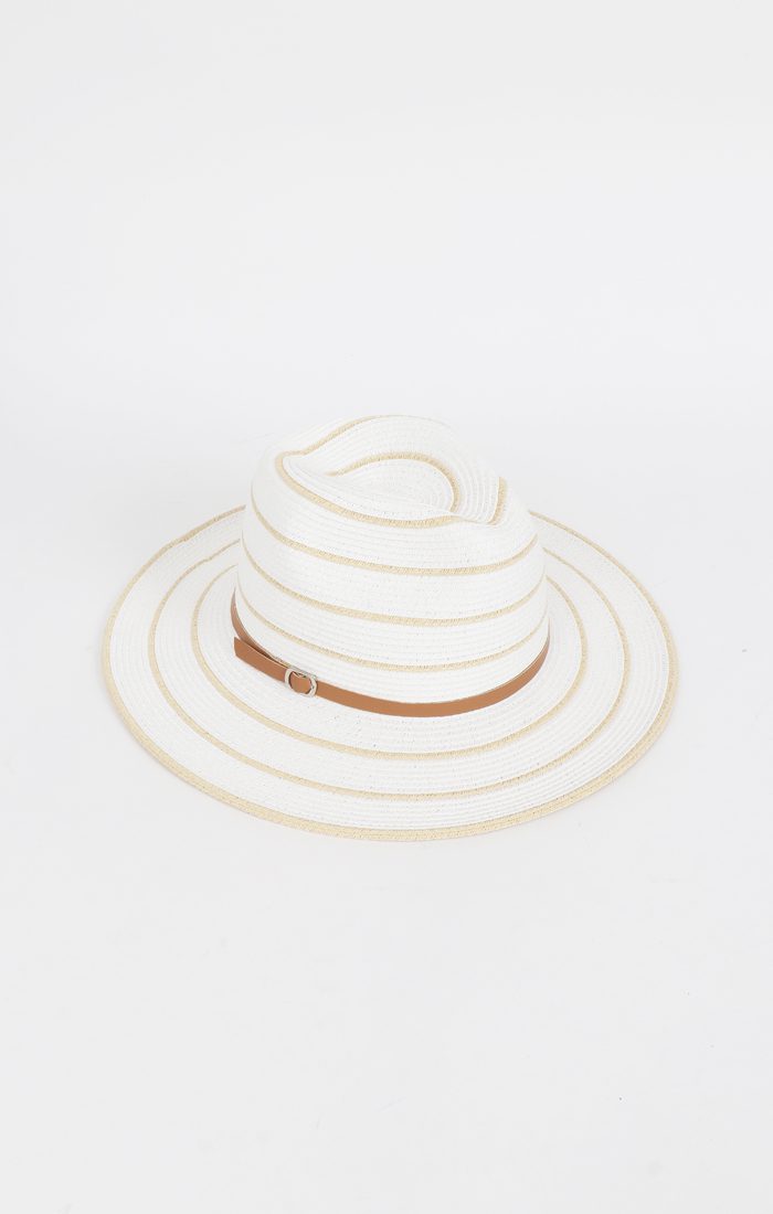 Cruise Hat - White/Natural