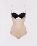 Wear Your Own Bra Body Briefer - Latte
