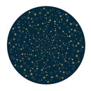 Christmas Stars Round Placemats Set of 6