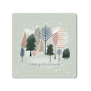 Christmas Trees Square Placemats Set of 6