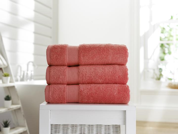 Deyongs Salisbury Towel - Coral