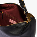 Anais Grainy Leather Handbag - Black