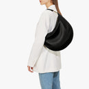 Anais Grainy Leather Handbag - Black