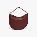 Anais Grainy Leather Handbag - Marsala