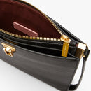 Bottalatino Leather Crossbody Bag - Black