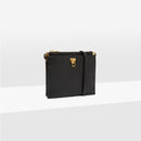 Bottalatino Leather Crossbody Bag - Black