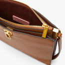 Bottalatino Leather Crossbody Bag - Caramel