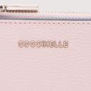 Metallic Tricolor Purse - Pink/marsala/green