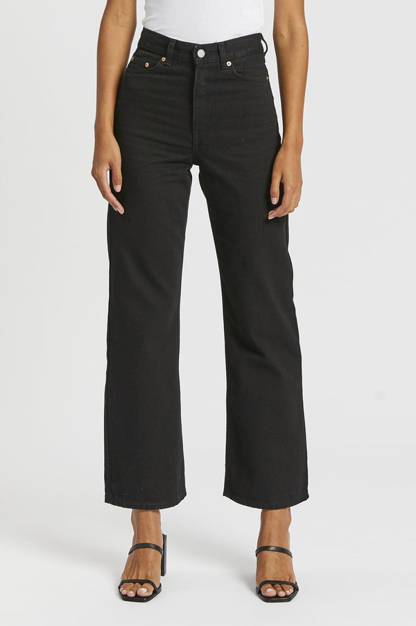 Echo Sky High Straight Jeans - Black