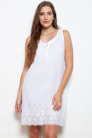 Night Dress - White