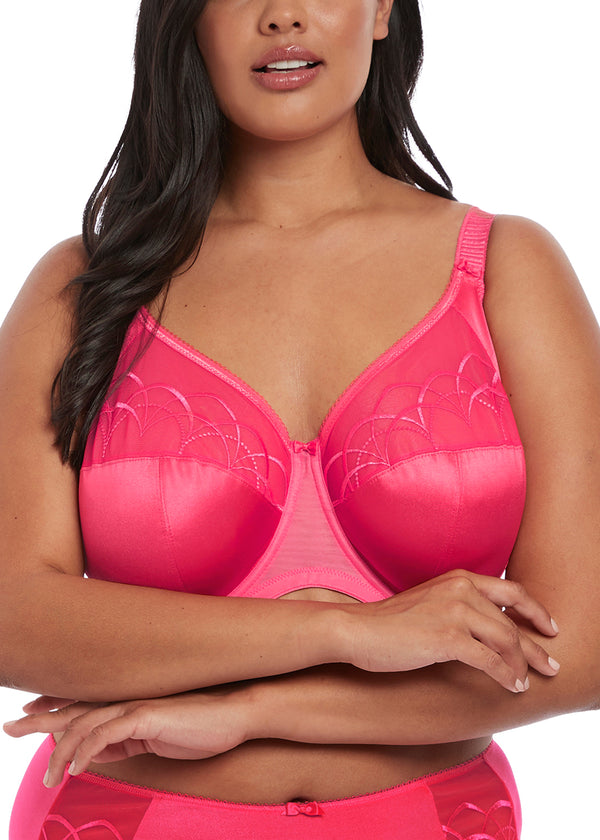 Cate Under-Wired Banded Bra - Guava