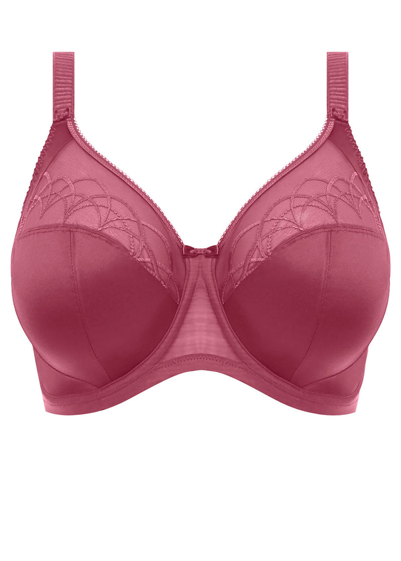 Cate Under-Wired Banded Bra - Mulberry