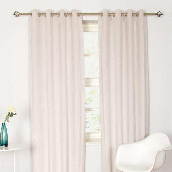 Elegance Readymade Curtains Sand - 90" x 90"