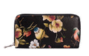 Floral Purse - Black