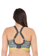 Energise Underwire Sports Bra - Lime Twist