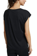 Sleeve Laser Cut T-shirt - Black