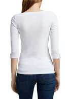 Long Sleeve Top - White