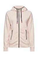 Zipped Hoodie - Peach