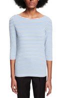 Boat Neck T-shirt - Offwhite