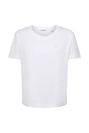 Plain Short Sleeve T-Shirt - White
