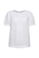 Puff Blouse - White