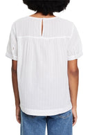 Puff Blouse - White