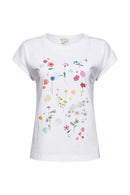 Print T-shirt - White