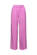 Viscose Trousers - Dark Pink