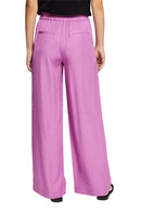 Viscose Trousers - Dark Pink