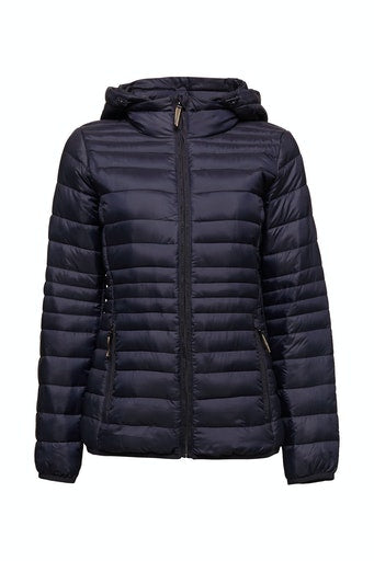 Quilted Thinsulate Jacket - Navy