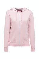 Zip Sweatshirt - Light Pink