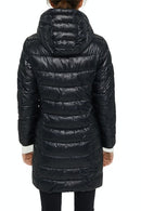 Long Padded Coat - Black