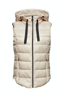 Lightweight Hooded Gilet - Grey Blue