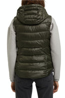 Lightweight Hooded Gilet - Khaki