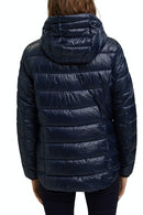 Hooded Padded Jacket - Navy