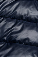 Hooded Padded Jacket - Navy