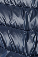 Hooded Padded Gilet - Navy