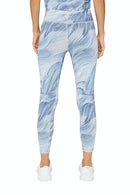 Print Leggings - Pastel Blue