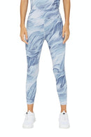 Print Leggings - Pastel Blue