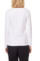 Basic Long Sleeve Top - White