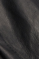 Leather Biker Jacket - Black