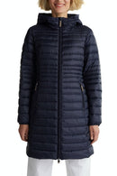 Quilted Thinsulate Coat - Navy