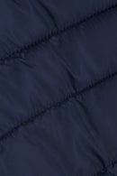 Quilted Thinsulate Coat - Navy