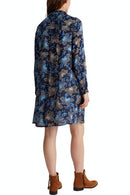 Crepe Dress - Navy