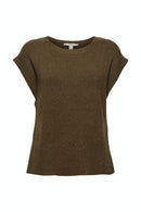 Sleeveless Knit - Dark Khaki