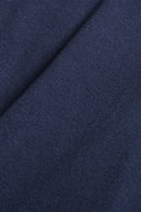 Relaxed Knee Length Dress - Navy