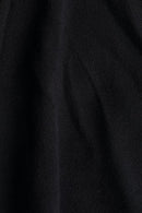 Polo Neck Jumper - Black